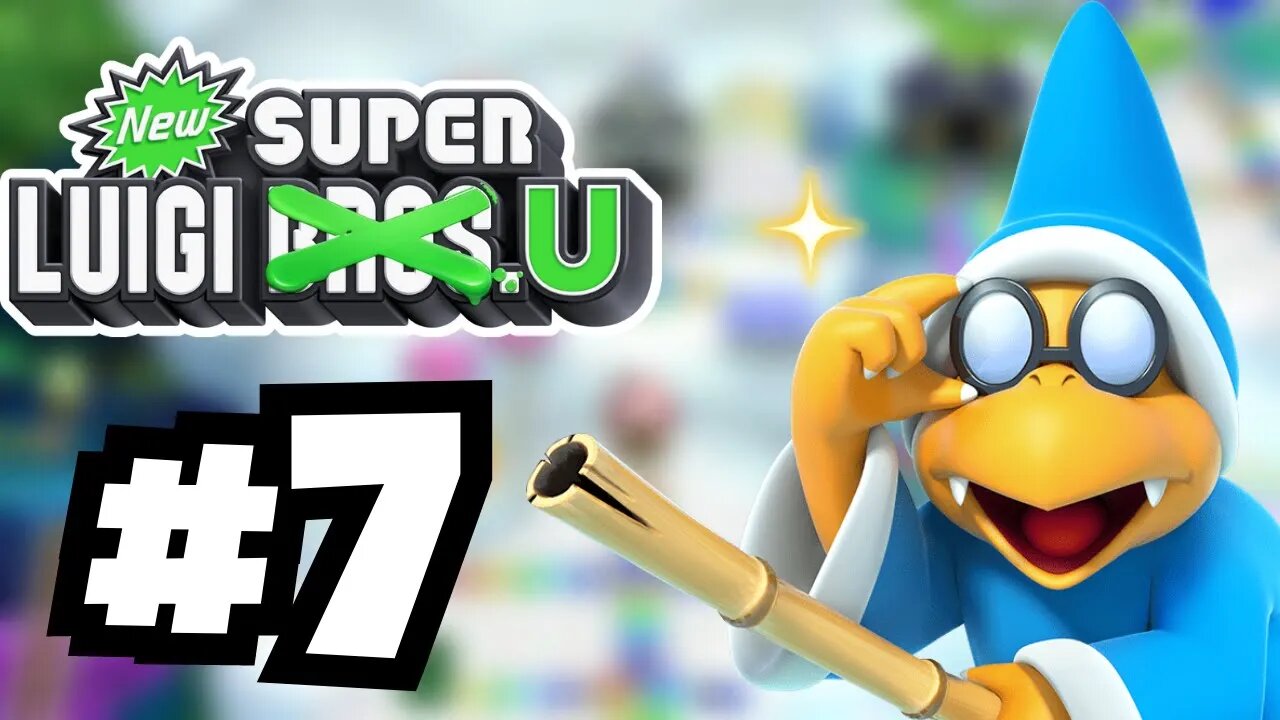 Meringue Clouds (New Super Luigi U Co Op Part 7)