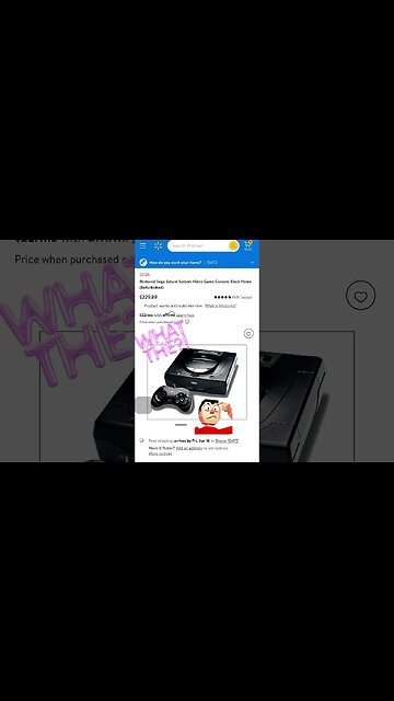 SEGA SATURNS @Walmart