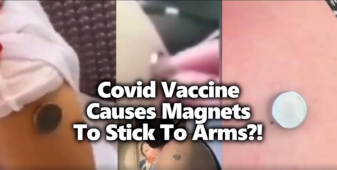 Covid Vaccine Causes Magnets Stick To Arms