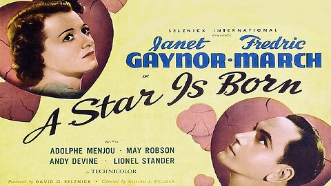 A Star Is Born (1937) Janet Gaynor, Fredric March, Adolphe Menjou