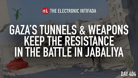 Gaza’s tunnels and weapons keep the resistance in the battle in Jabaliya, with Jon Elmer