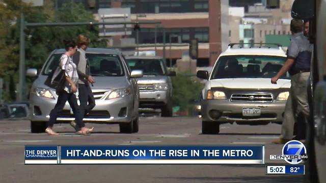 Denver area sees alarming increase in reported hit-and-run crashes in 2017