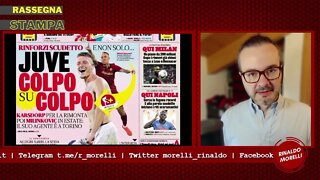 La rimonta Juve, il Napoli con l'Udinese. Il caso Totti-Blasi. Rassegna Stampa ep.173 | 12.11.22