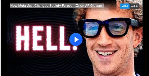 How Meta Just Changed Society Forever (Orion AR Glasses)