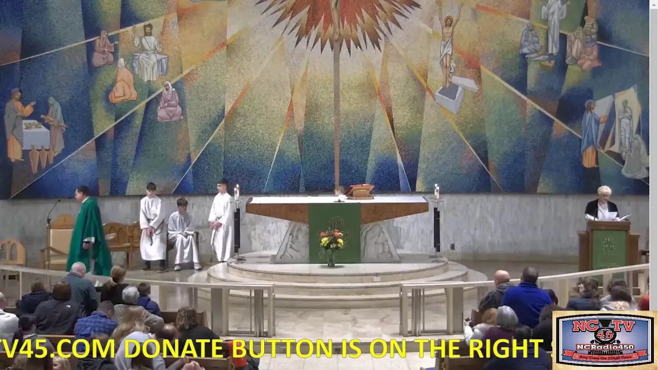 NCTV45 CATHOLIC MASS FROM HOLY SPIRIT PARISH (ST VITUS SITE) 9 AM SUNDAY JAN 22 2023