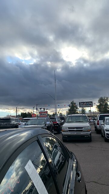 These clouds look strange..