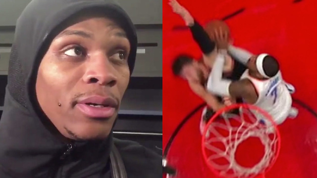 Russell Westbrook Calls "BULLSH*T" on Carmelo Anthony's Flagrant 2 Ejection