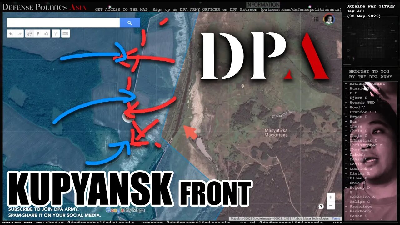 [ Kupyansk-Svatove Front ] FIGHTING REPORTED WEST OF MASYUTIVKA (west bank of Oskil River): Ukr MOD