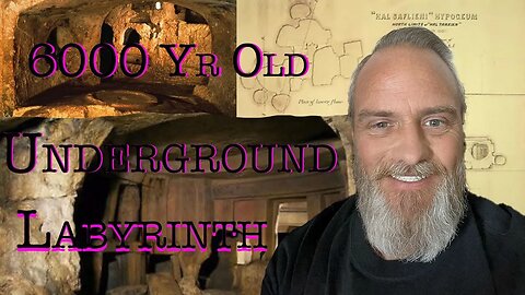 6000 Yr Old Underground Labyrinth Hypogeum Reaction