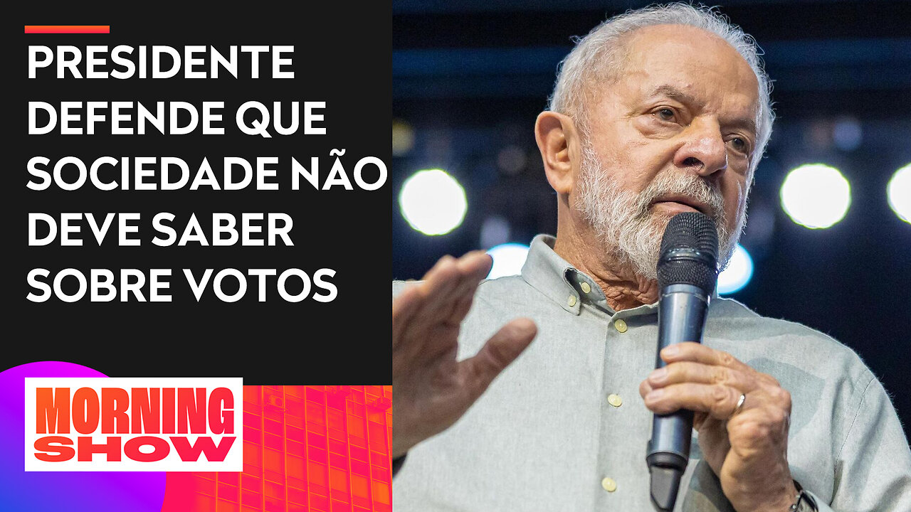 Lula quer voto secreto de ministros do STF para frear animosidade