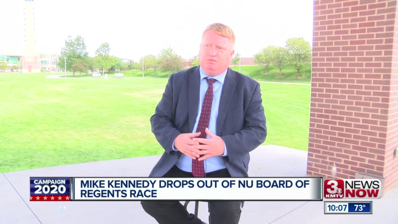 Mike Kennedy drops out of NU Board of Regents race