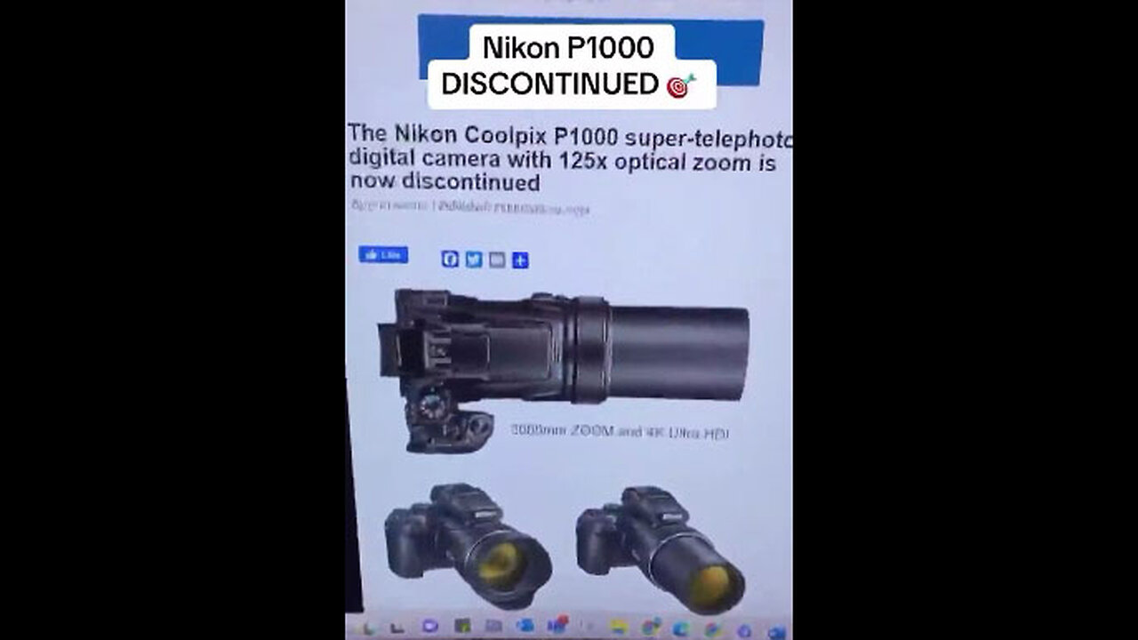 Satanic NWO Cabal & NASA Are Having Panic Attacks Due to Nikon P1000 ! Get Yours While Stock Lasts !