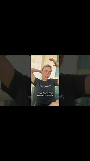 Bitcoin is NOT bad for the environment. Period. #bitcoin #crypto #shorts