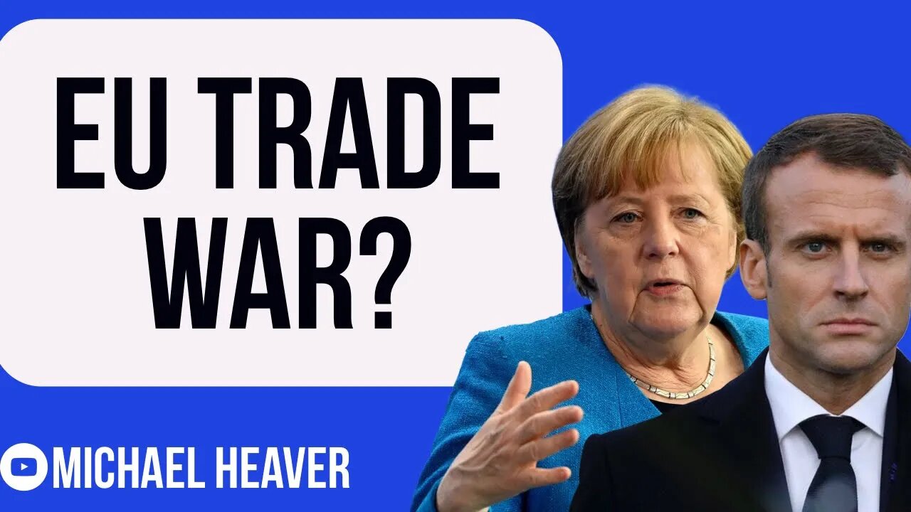 Merkel And Macron Try To Pressure UK - EU TRADE WAR?