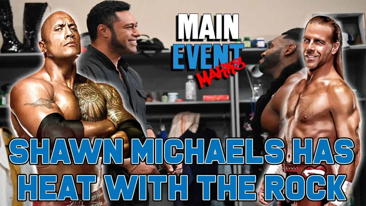 Shawn Michaels Has Heat with The Rock