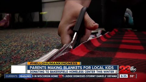 Hello humankindness: Locals make blankets for children in need