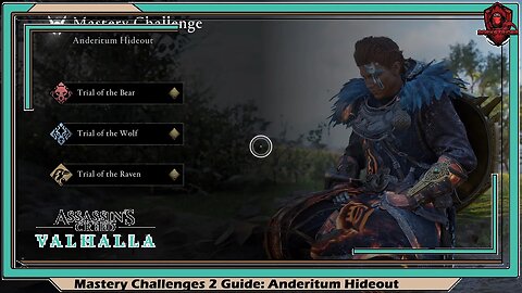 Assassin's Creed Valhalla-Mastery Challenges 2 Guide: Anderitum Hideout