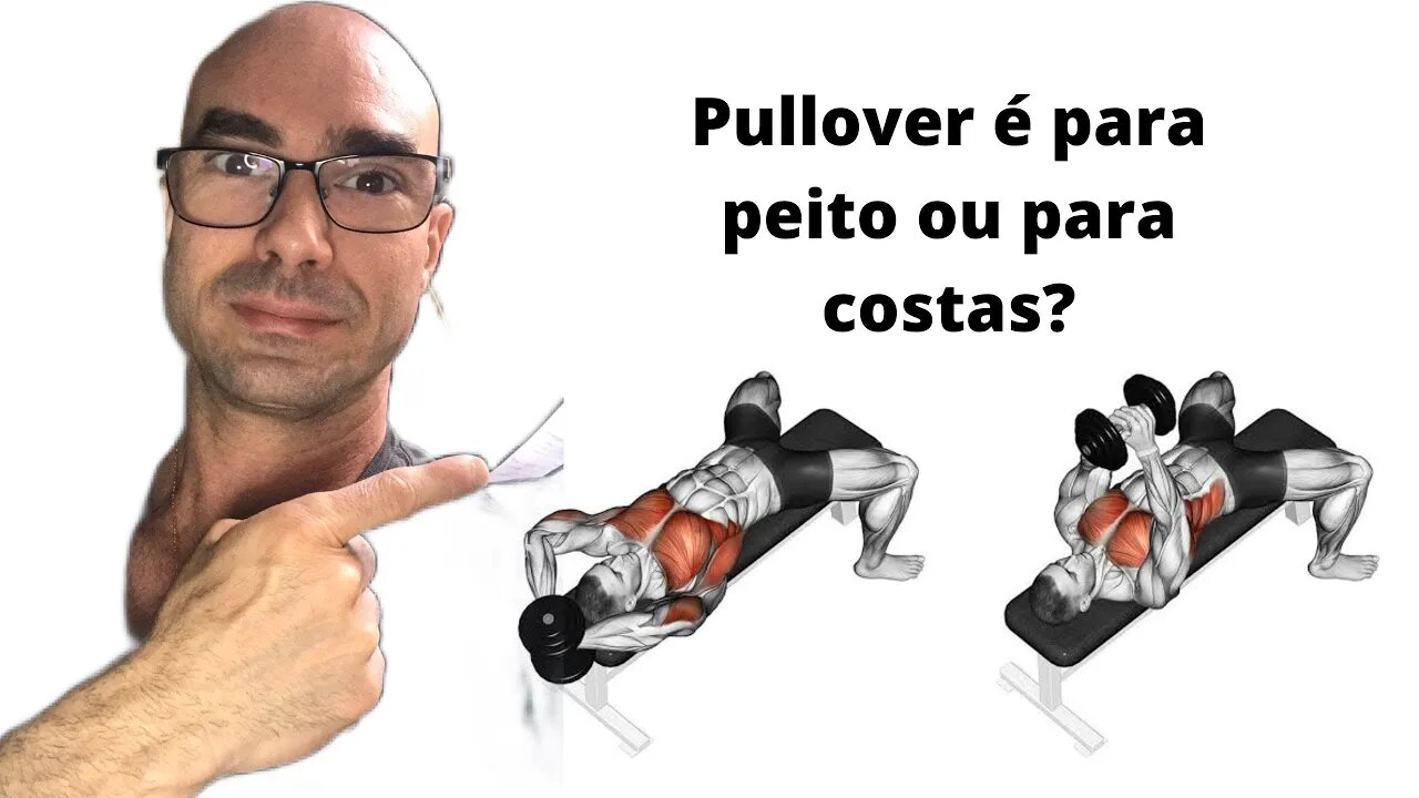 Pullover é um exercício para peito ou para costas? #shorts