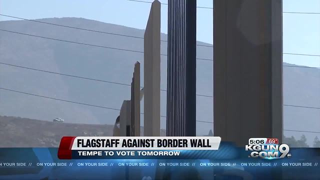 Flagstaff takes stand against Trump's border wall