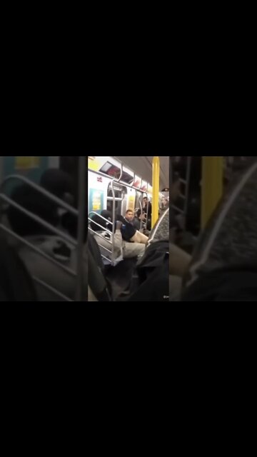 Video evidence why residents are fleeing New York -another day on a NYC subway #ultramaga #trump2024