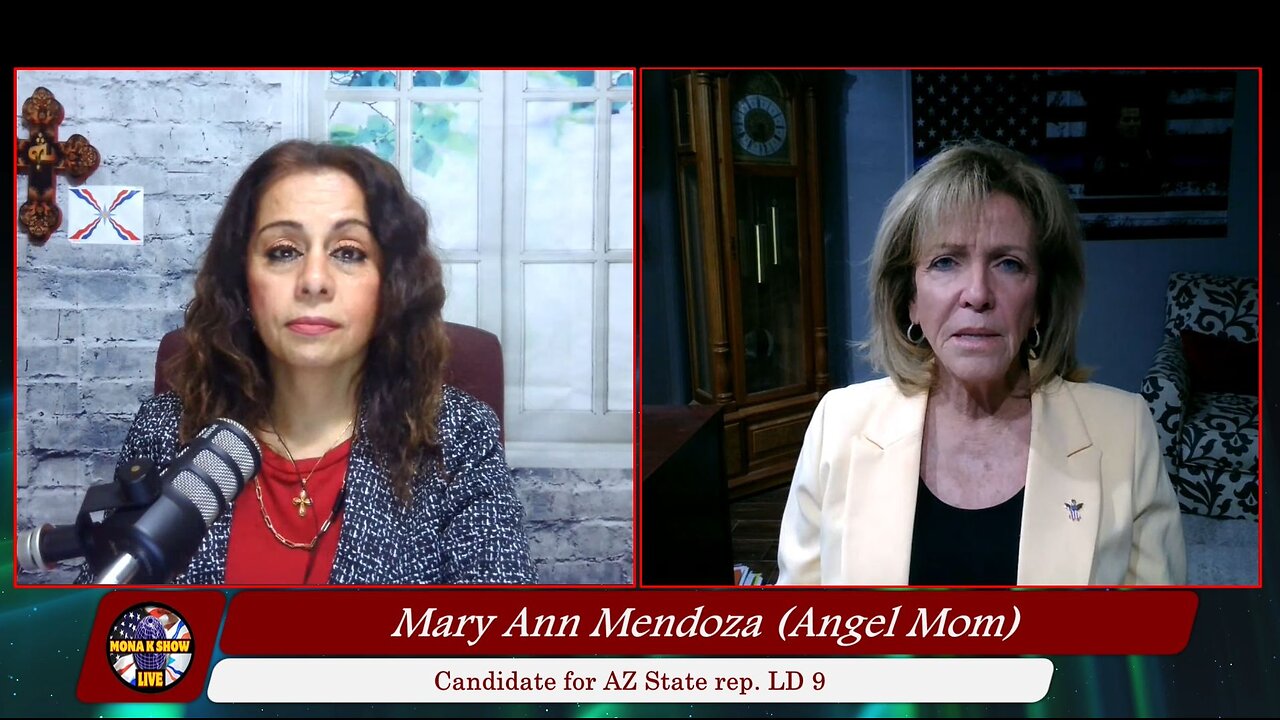 Mary Ann Mendoza (Angel Mom) on Mona K Show English March 07,2024 with Mona K Oshana. Ep #83