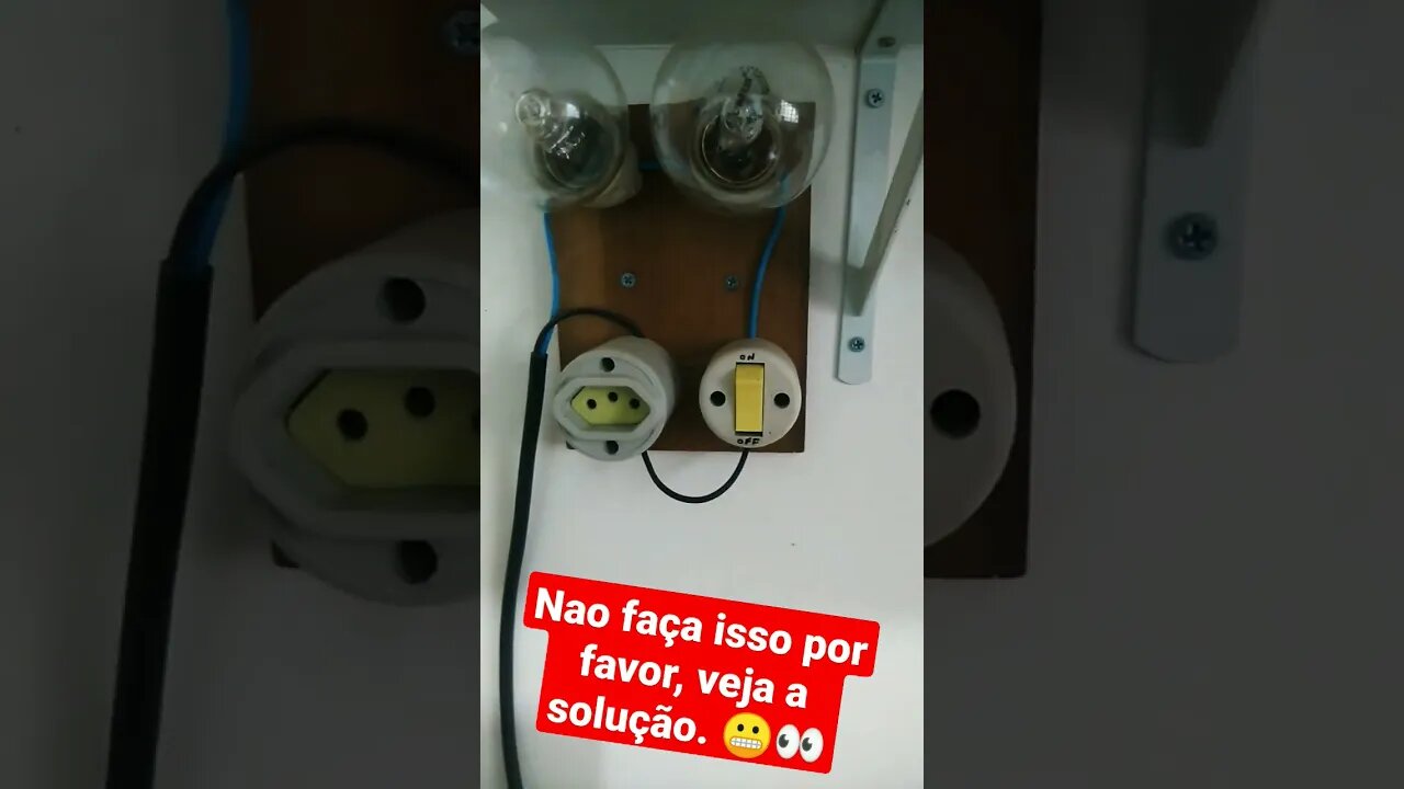 Nunca ligue aparelho estragado direto na tomada, veja a solução. 😎