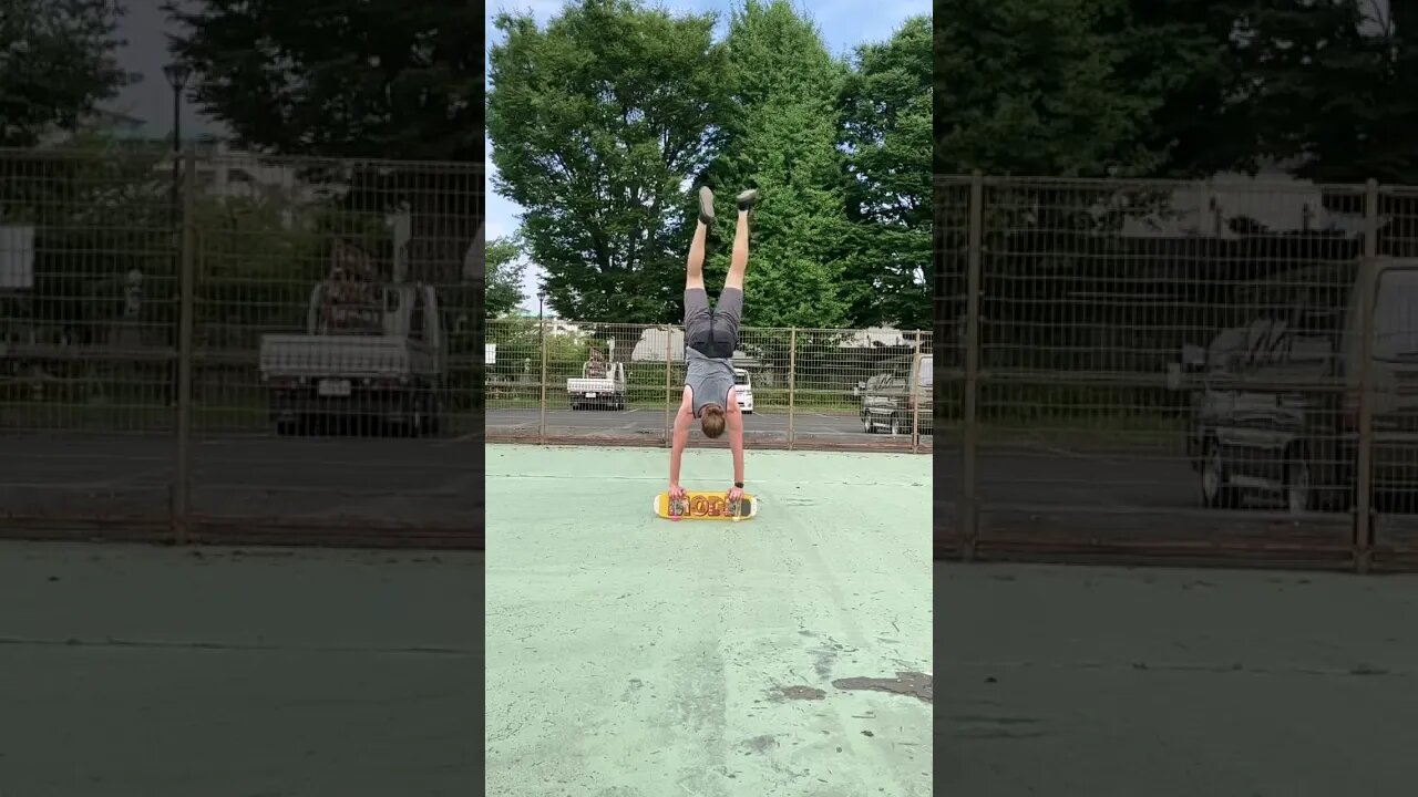 Rail Handstand Flip