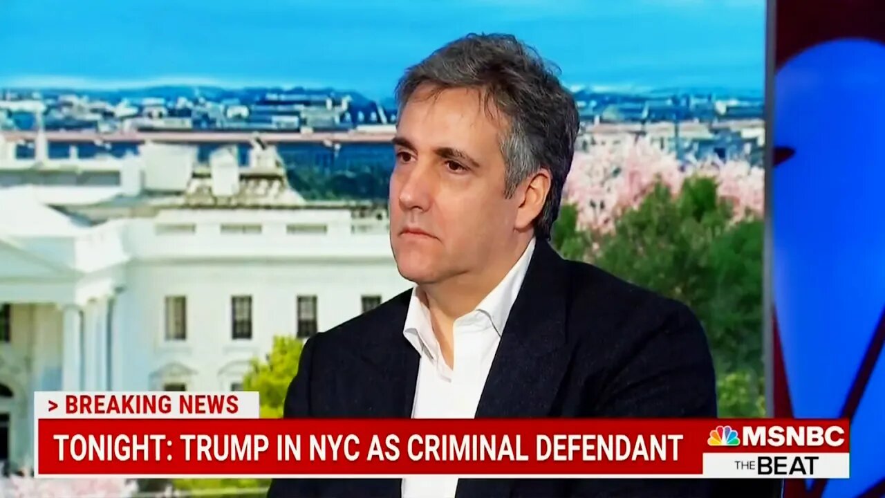 Michael Cohen predicts Donald Trump will fill his diaper