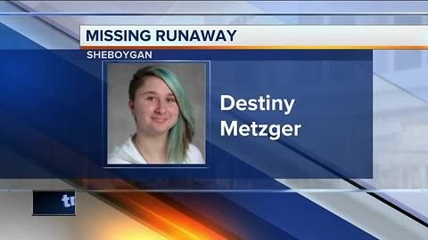 Sheboygan police search for missing girl