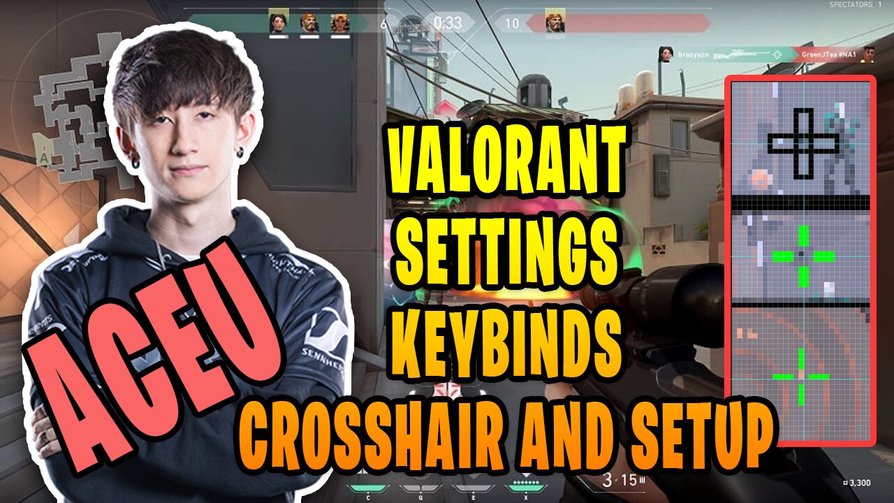 Aceu Valorant Settings and Keybinds