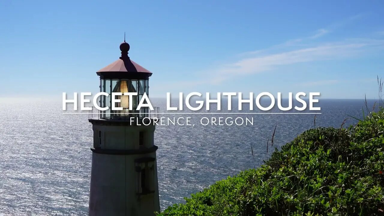 Heceta Head Lighthouse | Beautiful Relaxing 4K Zen Short Video for Meditation and Stress Relief