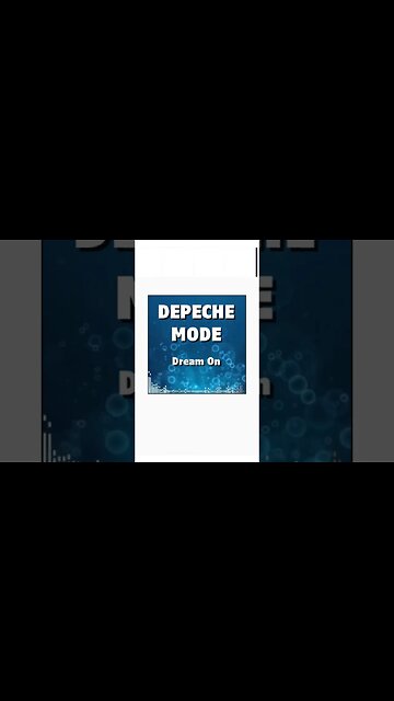 DEPECHE MODE Dream On Chords & Lyrics ♡