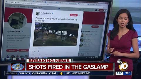 One person shot outside hip hop nightclub in San Diego's Gaslamp District