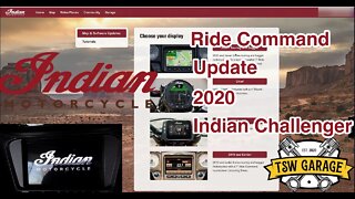 Updating the Ride Command Software on my 2020 Indian Challenger (November Update)