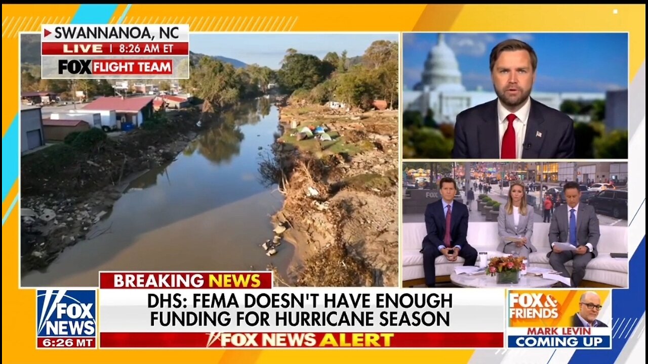 JD Vance: FEMA Is Now An Agency That Deals With Illegal Aliens