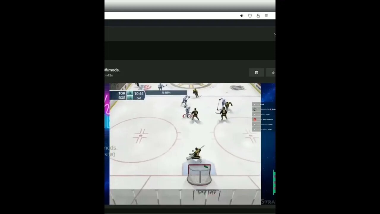 #tiktoklive #nhl09 #ohhighbud #gameclips