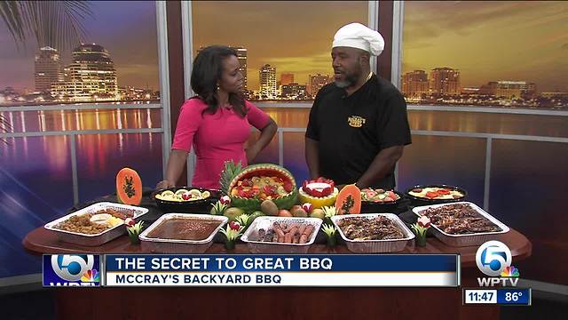 McCray's Backyard BBQ cooks up a tasty spread