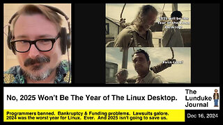 No. 2025 Won't Be The Year of The Linux Desktop.