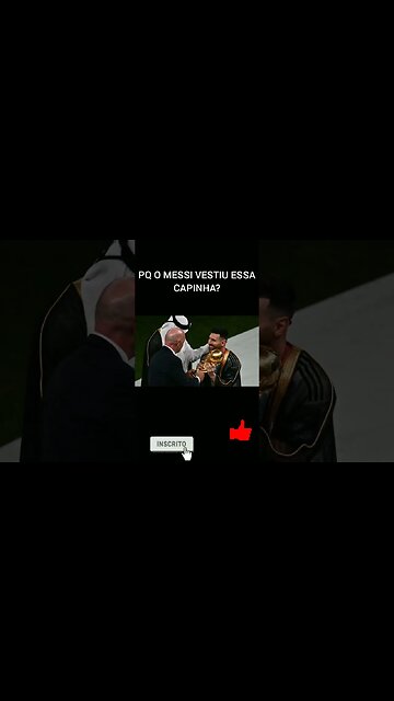 VOCÊ SABE O QUE É AQUELA CAPA PRETA QUE O MESSI USOU?