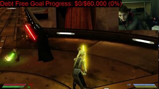 Darth Vader VS Yaddle In A Battle With Live Commentary In Star Wars Jedi Knight Jedi Academy