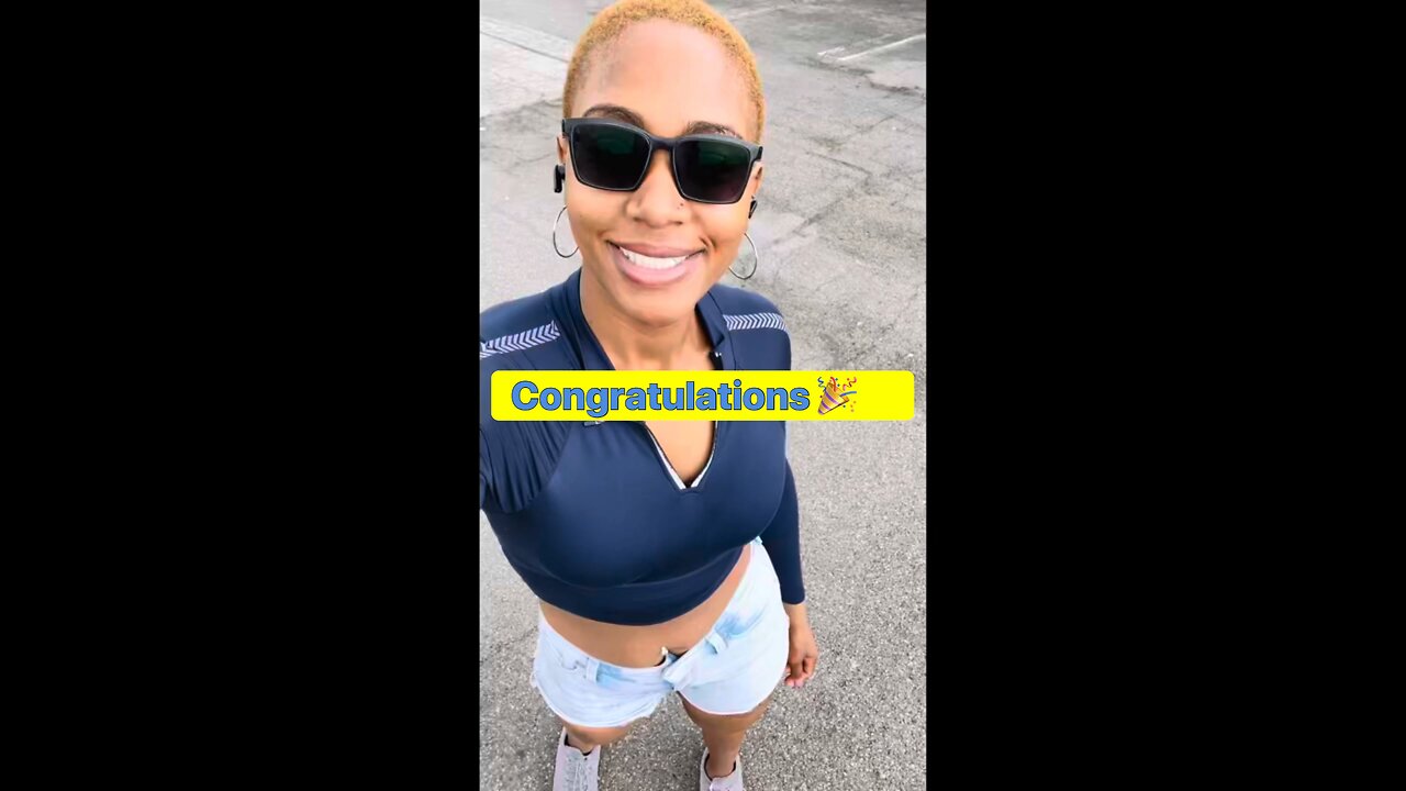 Congratulations (1 minute motivational speech)