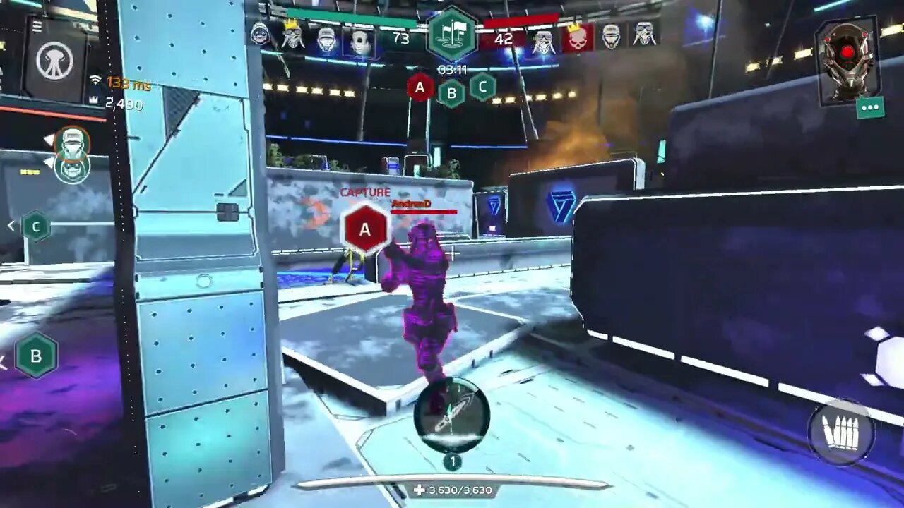 Modern Combat Versus specialist arena with Seven in Aftermath