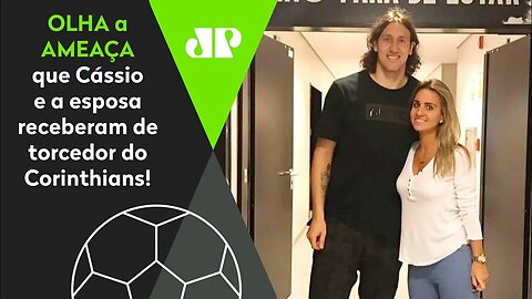 QUE ABSURDO! Ouça a ÍNTEGRA do ÁUDIO com AMEAÇA a Cássio e à mulher do goleiro do Corinthians!