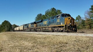 CSX Dothan Sub, Southbound at Troy December, 2020