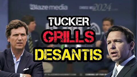 Tucker GRILLS Ron DeSantis On Ukraine, CBDCs, and The FBI and CIA (MUST WATCH)