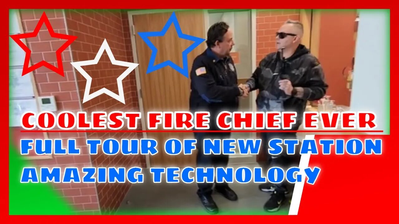 WOBURN MA COOLEST FIRE CHIEF EVER COMPLETE TOUR NEW STATION 💥💥