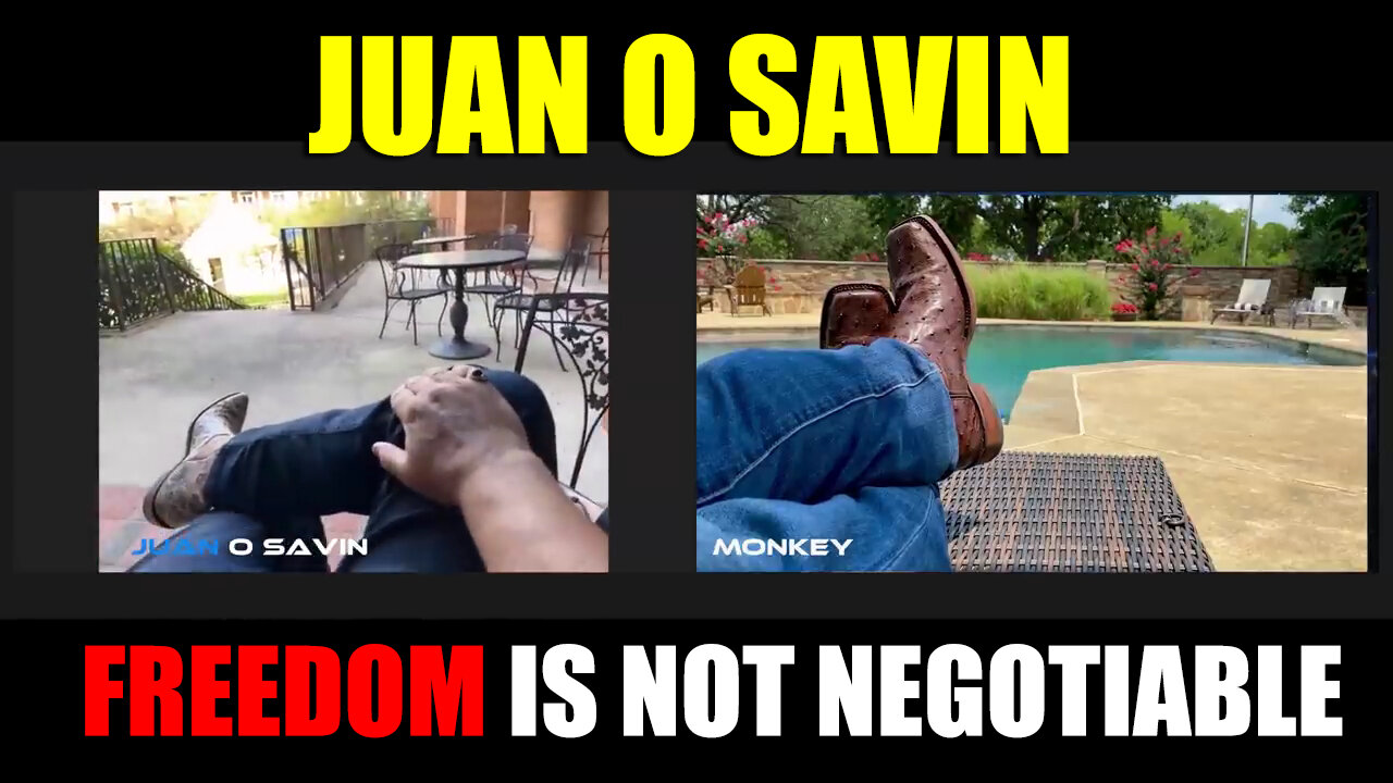 Juan O Savin "Freedom Is Not Negotiable"