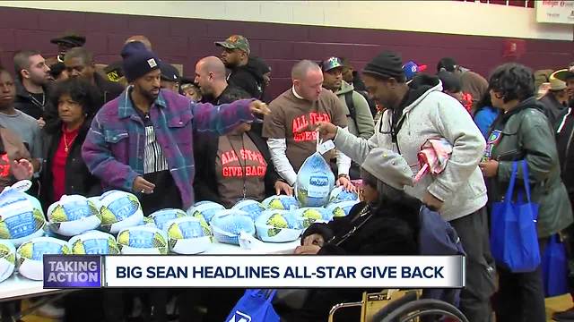 Big Sean headlines All-Star give back