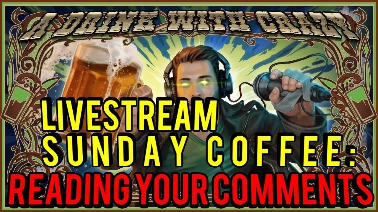 Sunday Coffee; PS5 or Me, Brendan Fraser, TJ Marquis