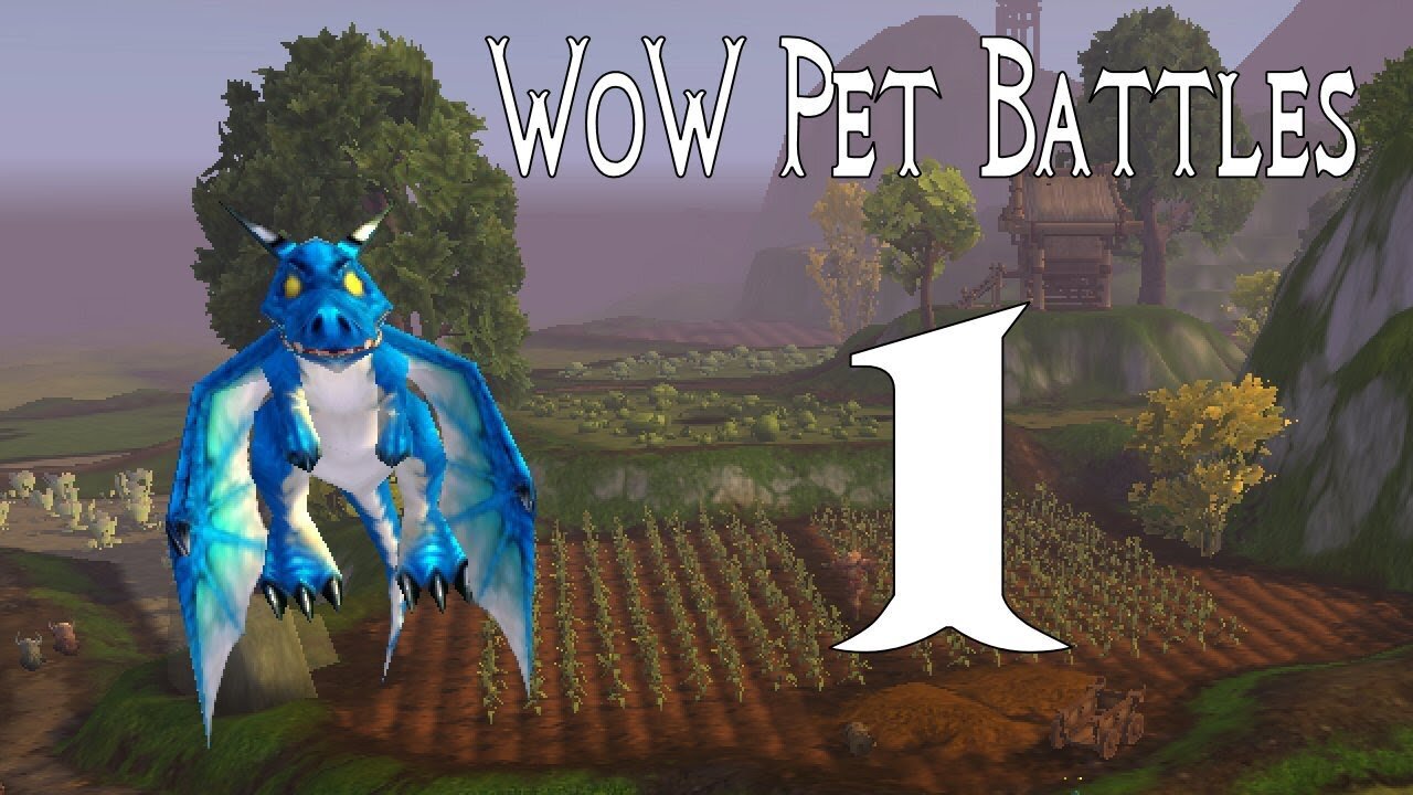 World of Warcraft Pet Battles part 1 - Mists Launch Day [let's play]